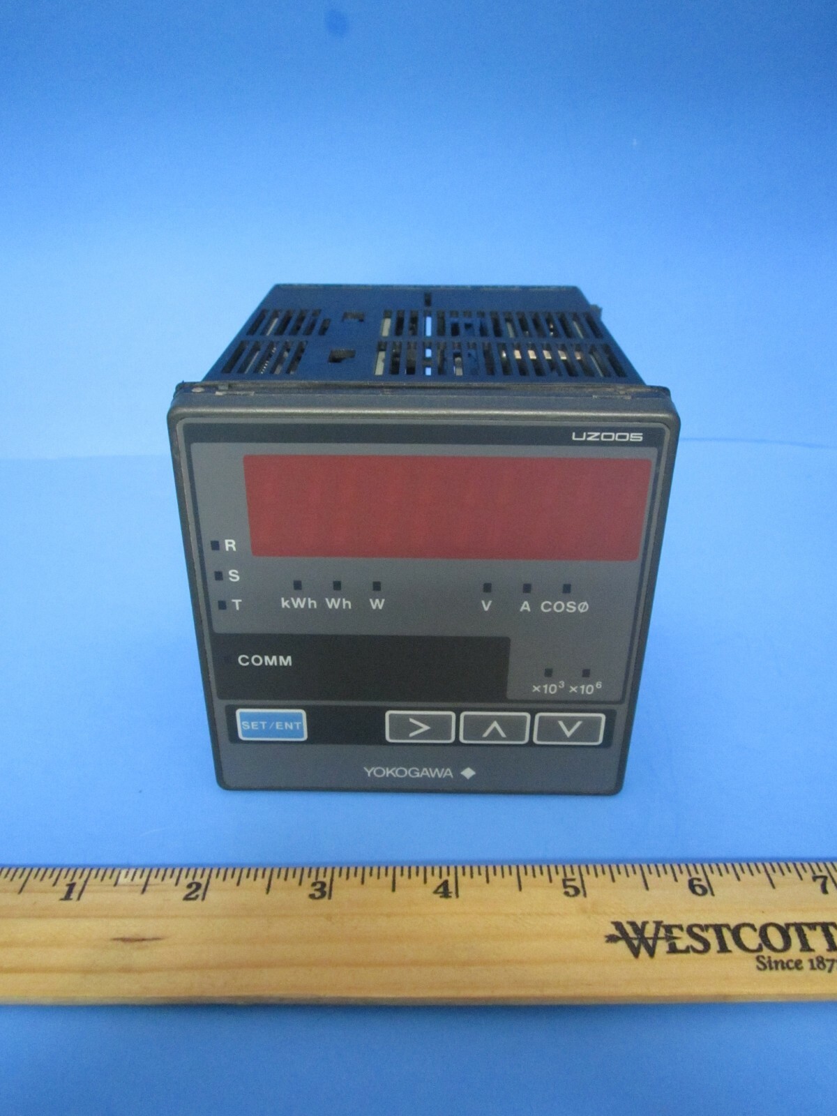 Yokogawa NEW Power Monitor UZ005 Style S3.3 Input 110V 5A Ac Output 4-20mA Dc