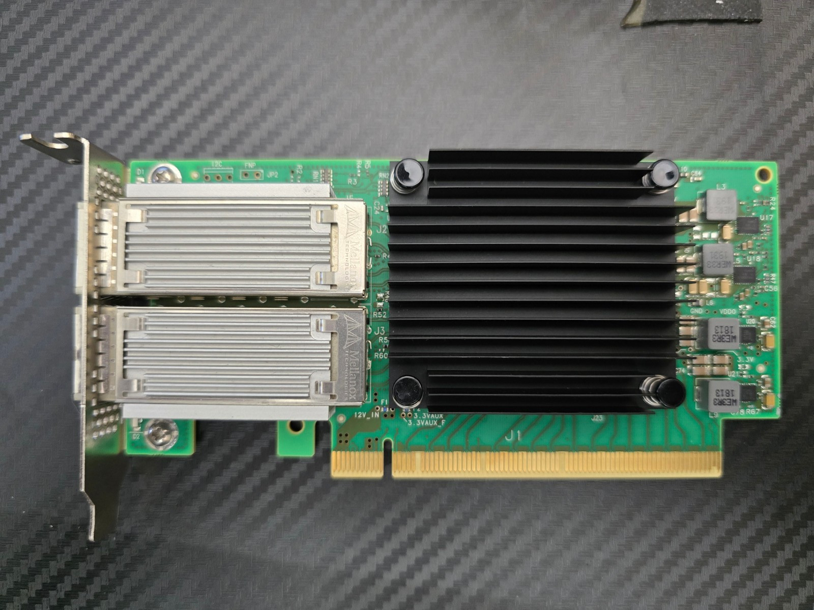 Mellanox ConnectX-5 100GbE CX556N 2x QSFP28 IBM 01FT742 LP PCIe 4.0 NIC