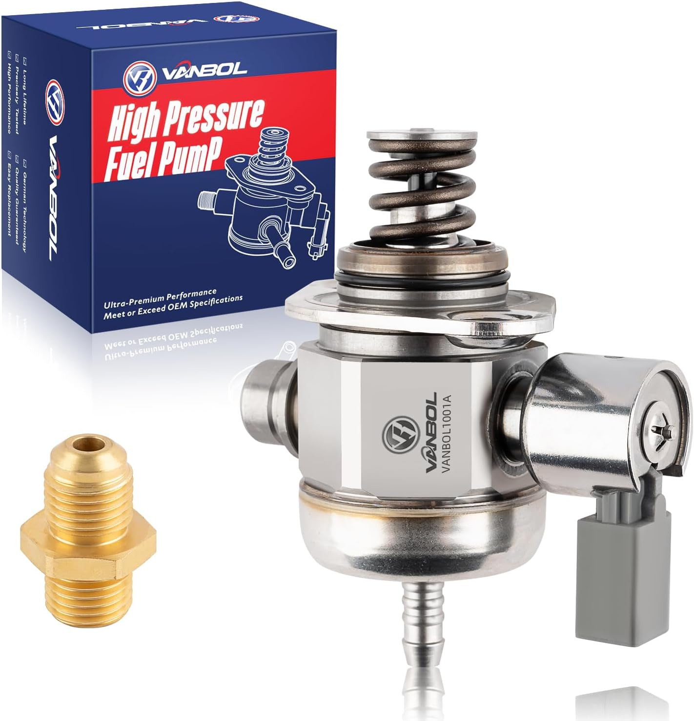 High Pressure Fuel Pump Fits Audi A3 Q3 TT TTS VW GTI Jetta Tiguan Passat 18L 20