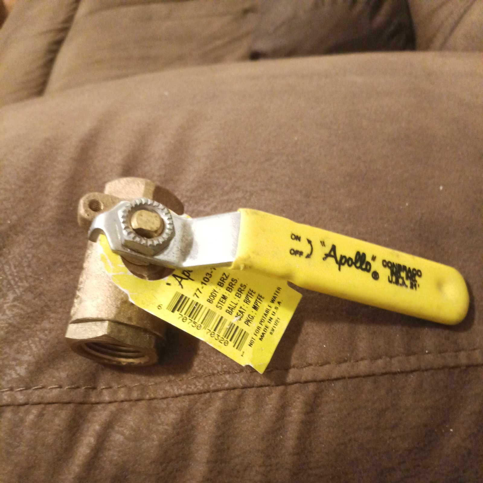 CONBRACO 77-103-10 Full Flow Ball Valve 1/2"