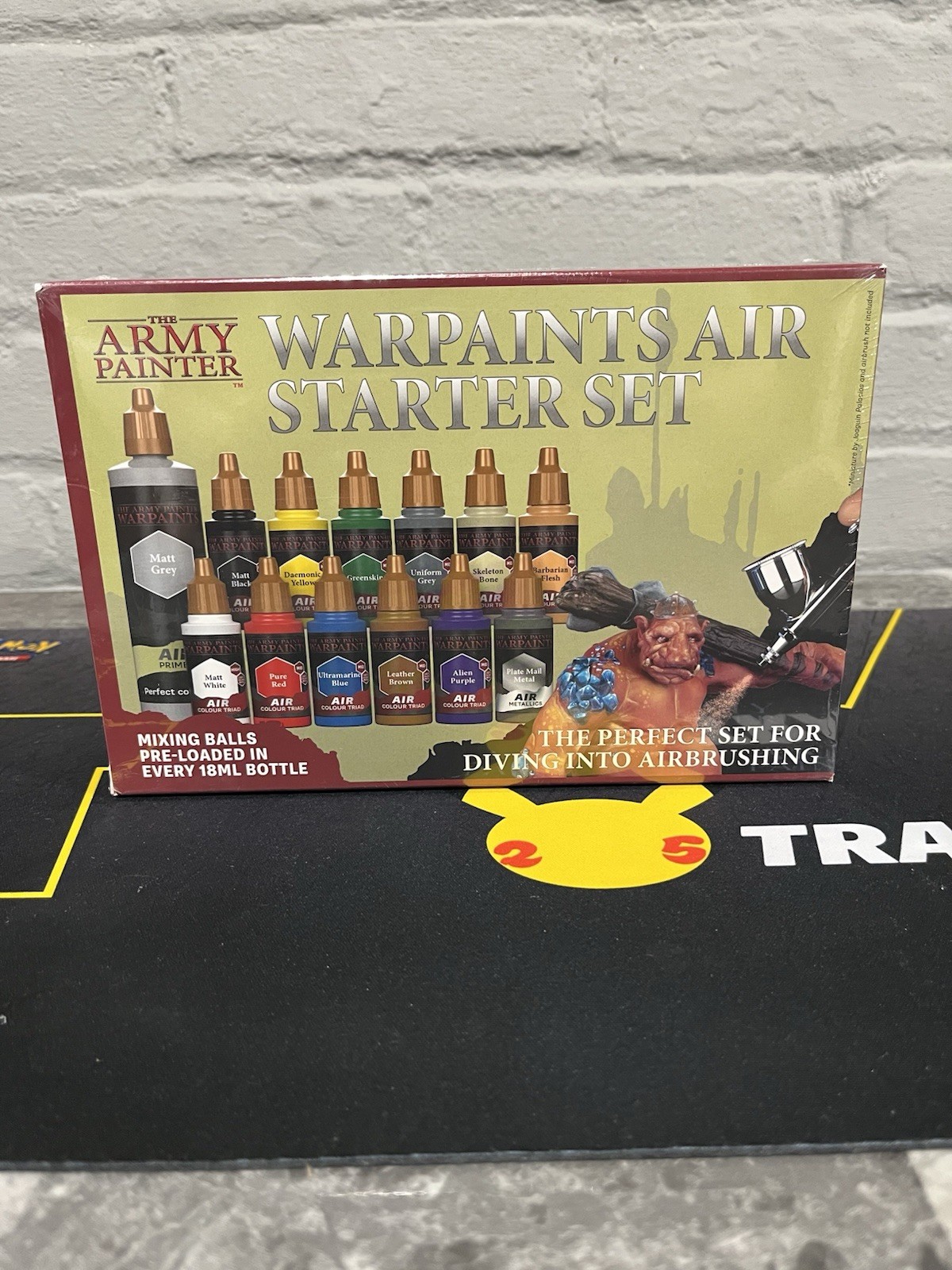 New Sealed THE ARMY PAINTER Warpaints Air Starter Set AW8001 Airbrush Paint Kit