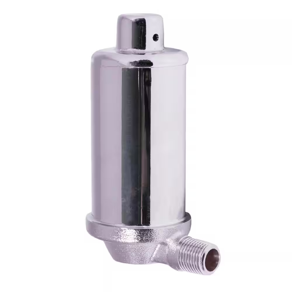 1/8 In. Chrome Threaded Adjustable Angle Steam Air Radiator Valve
