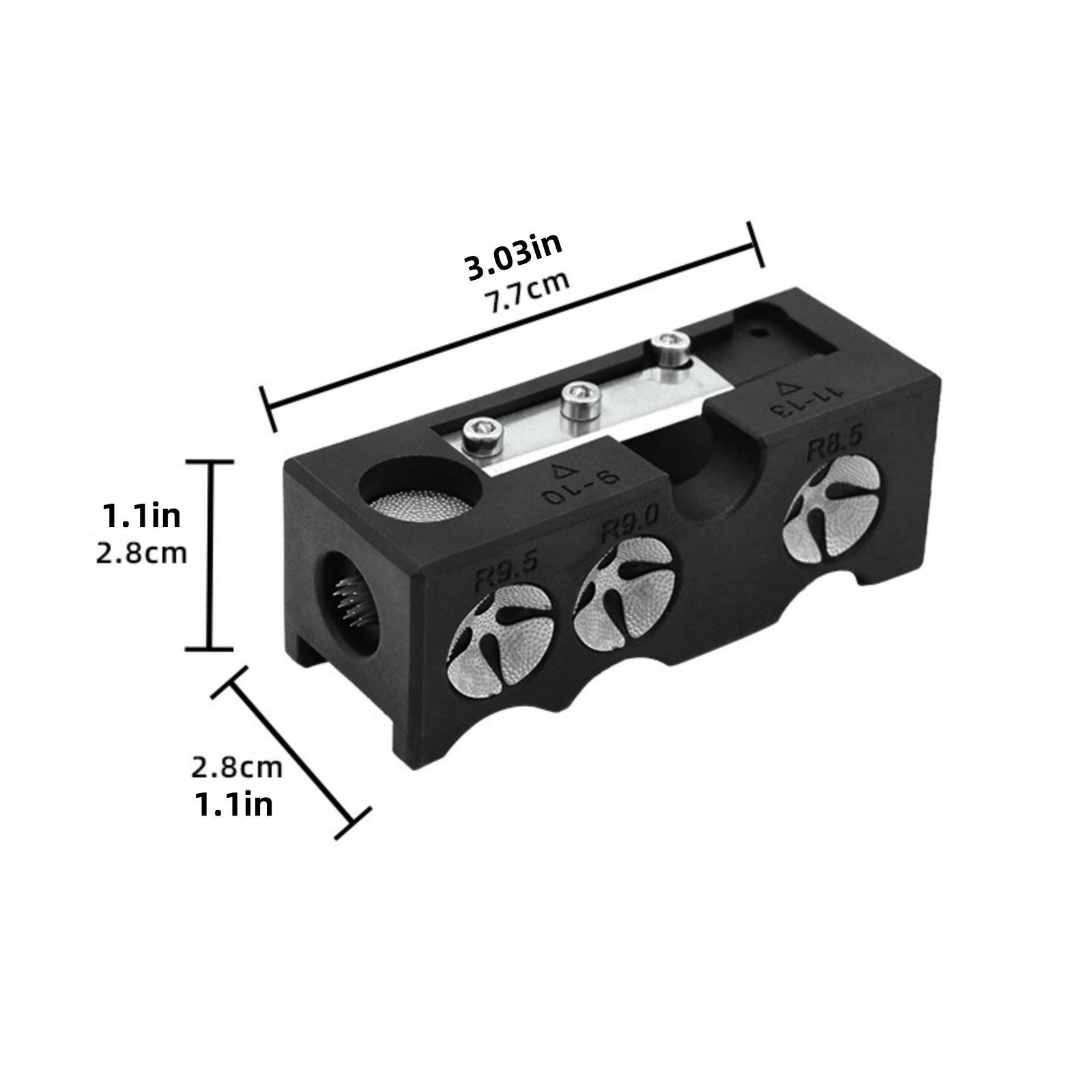 Brand New s Billiard Cue Tip Tool Multi-Functional Grinder Shaper Trimmer