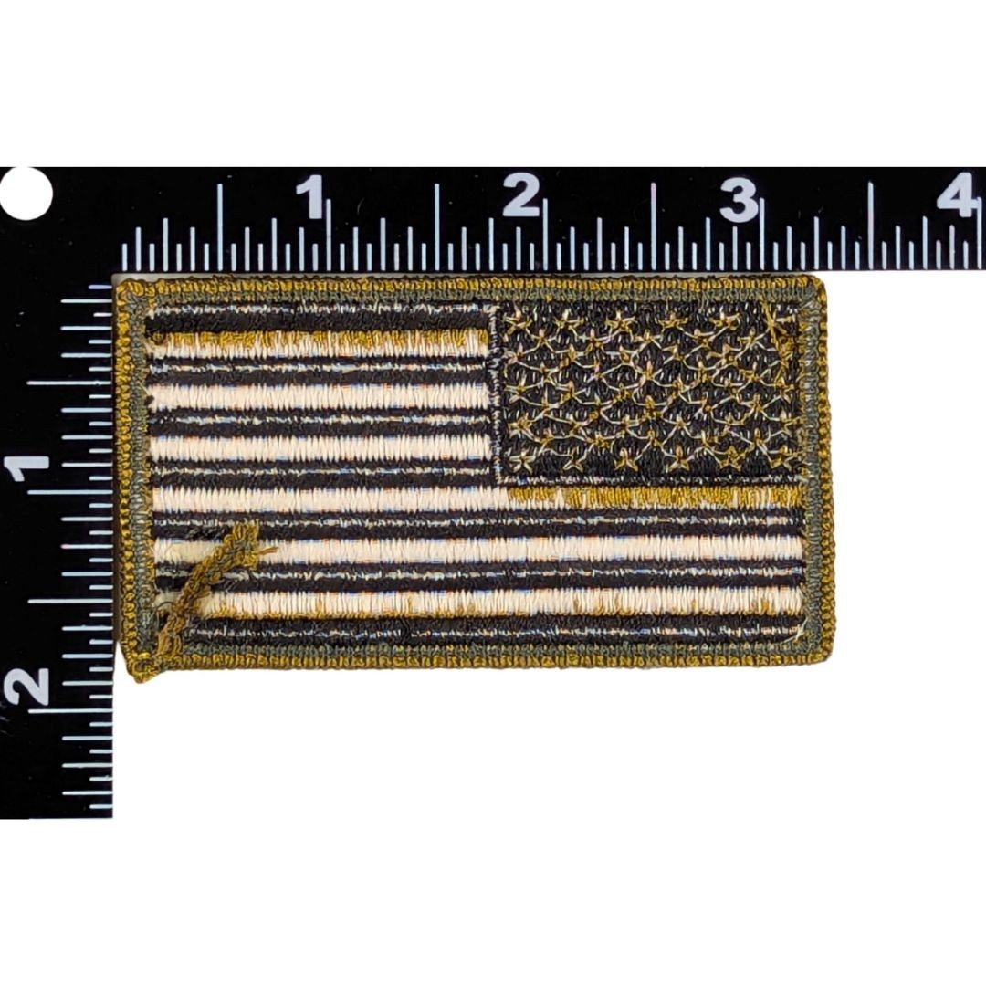 American Flag Patch - Subdued Coyote Brown OCP - Sew-On Patch