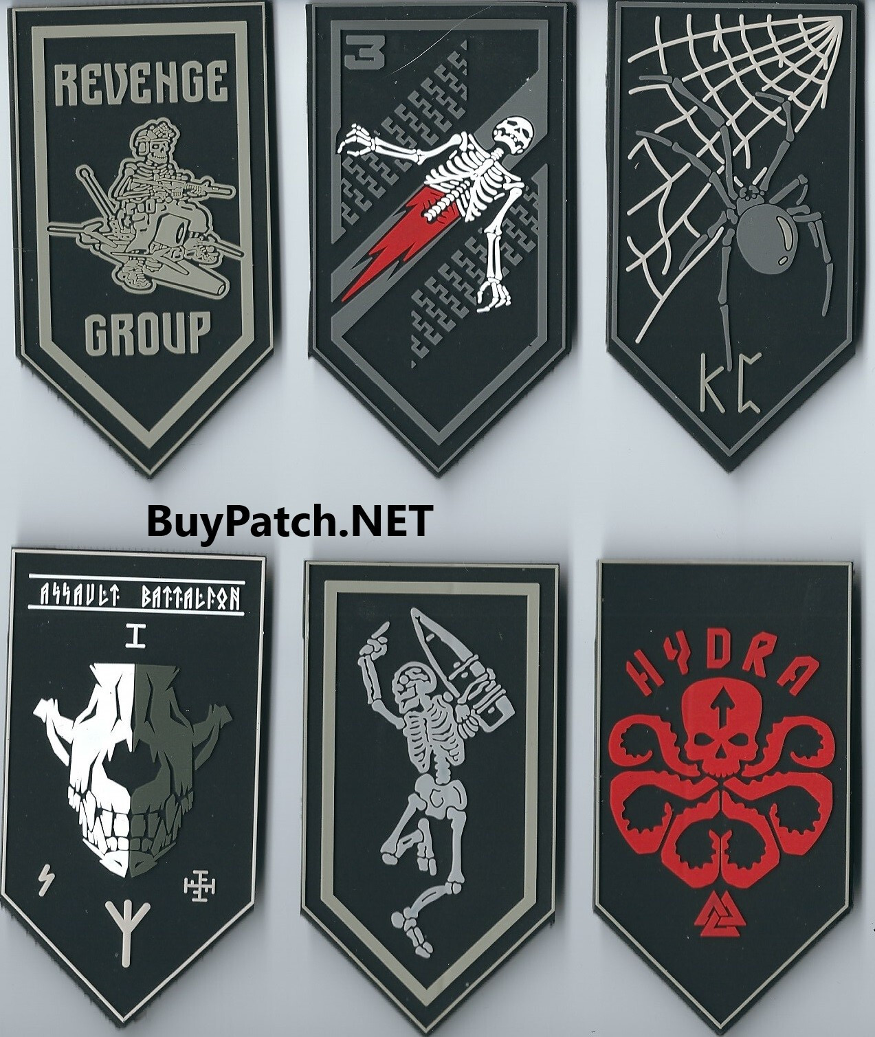 Grey Third Brigade 3D PVC Ukrainian patch