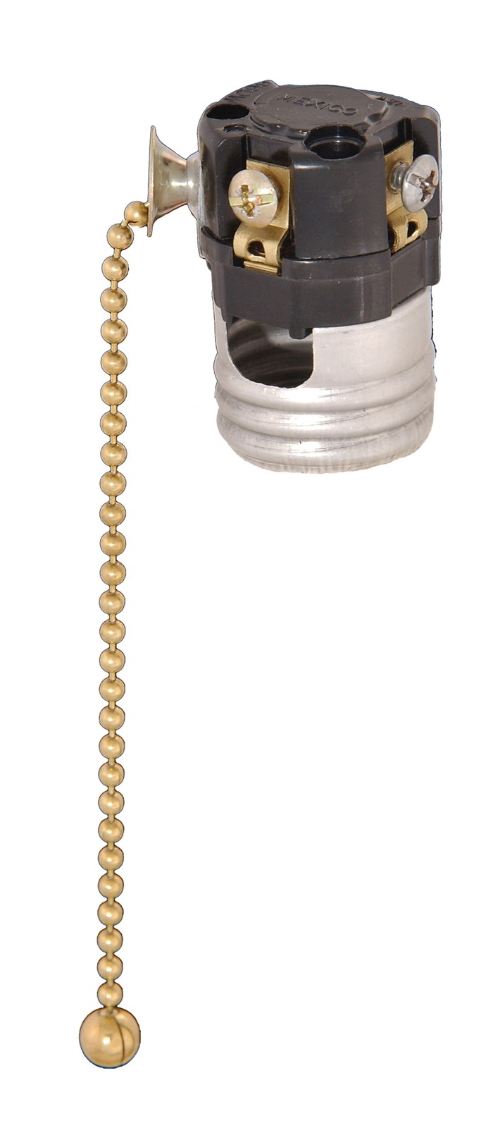 B&P Lamp® Pull Chain Socket Interior, No Paper Insulator