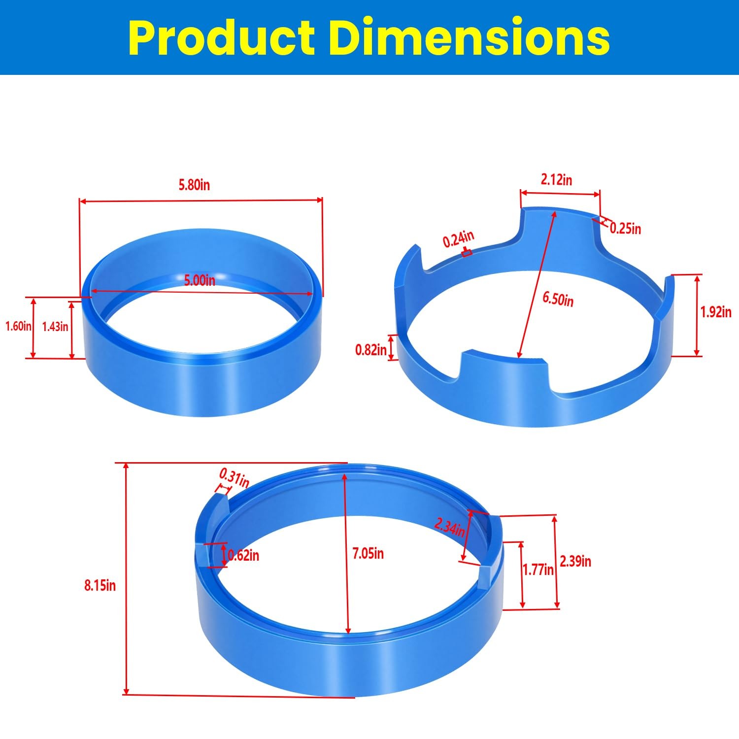 For Ford 10R80 GM 10L80 Transmission Piston Compressor Tool & Snap Ring Remover