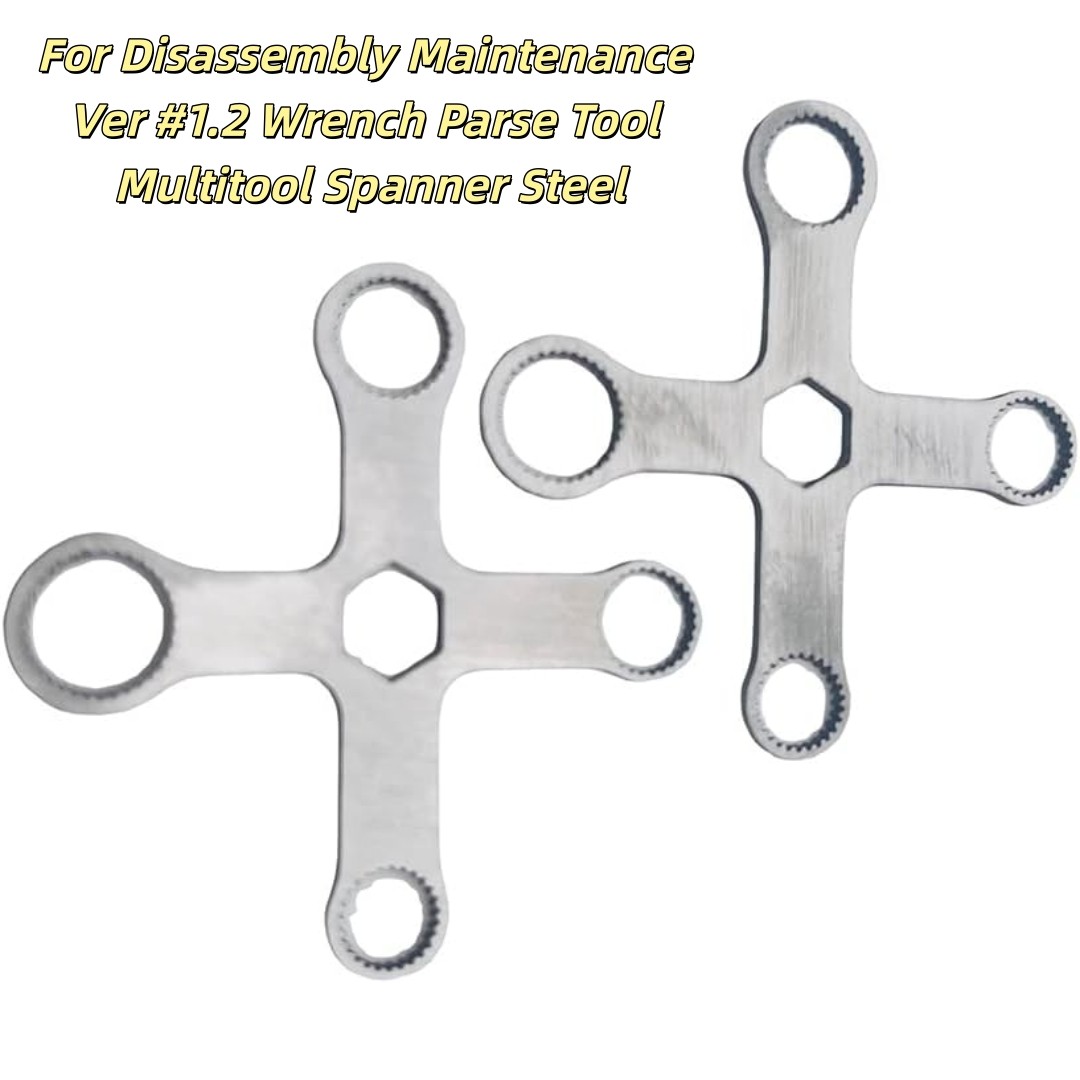 Fits Disassembly Maintenance Ver #1.2 Wrench Parse Tool Multitool Spanner Steel