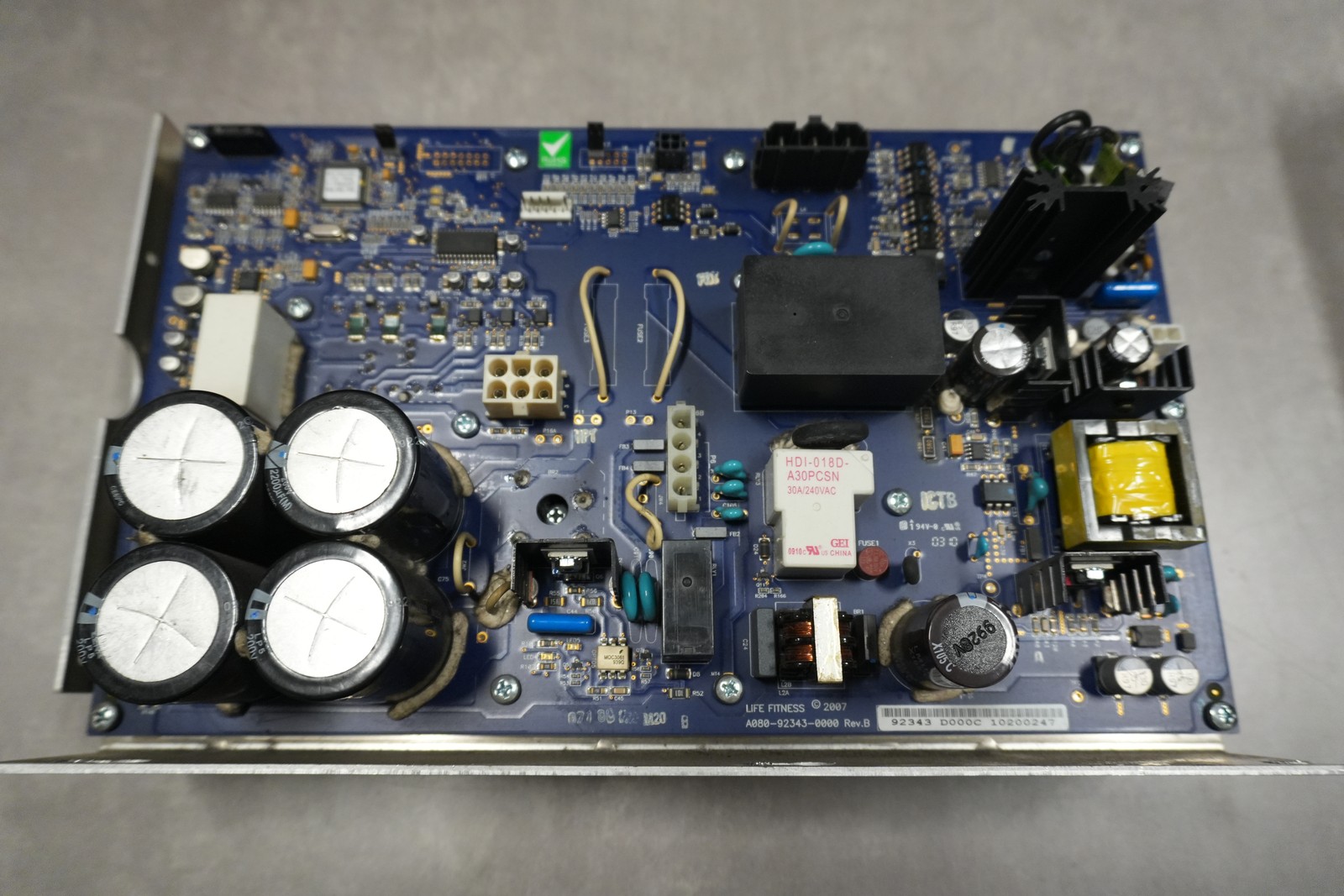 Life Fitness A080-92343-0000 Rev B Power Supply Board Commercial
