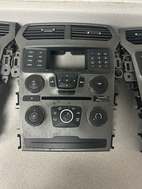 2014-2015 Ford Explorer OEM Radio/ Climate Control Faceplate