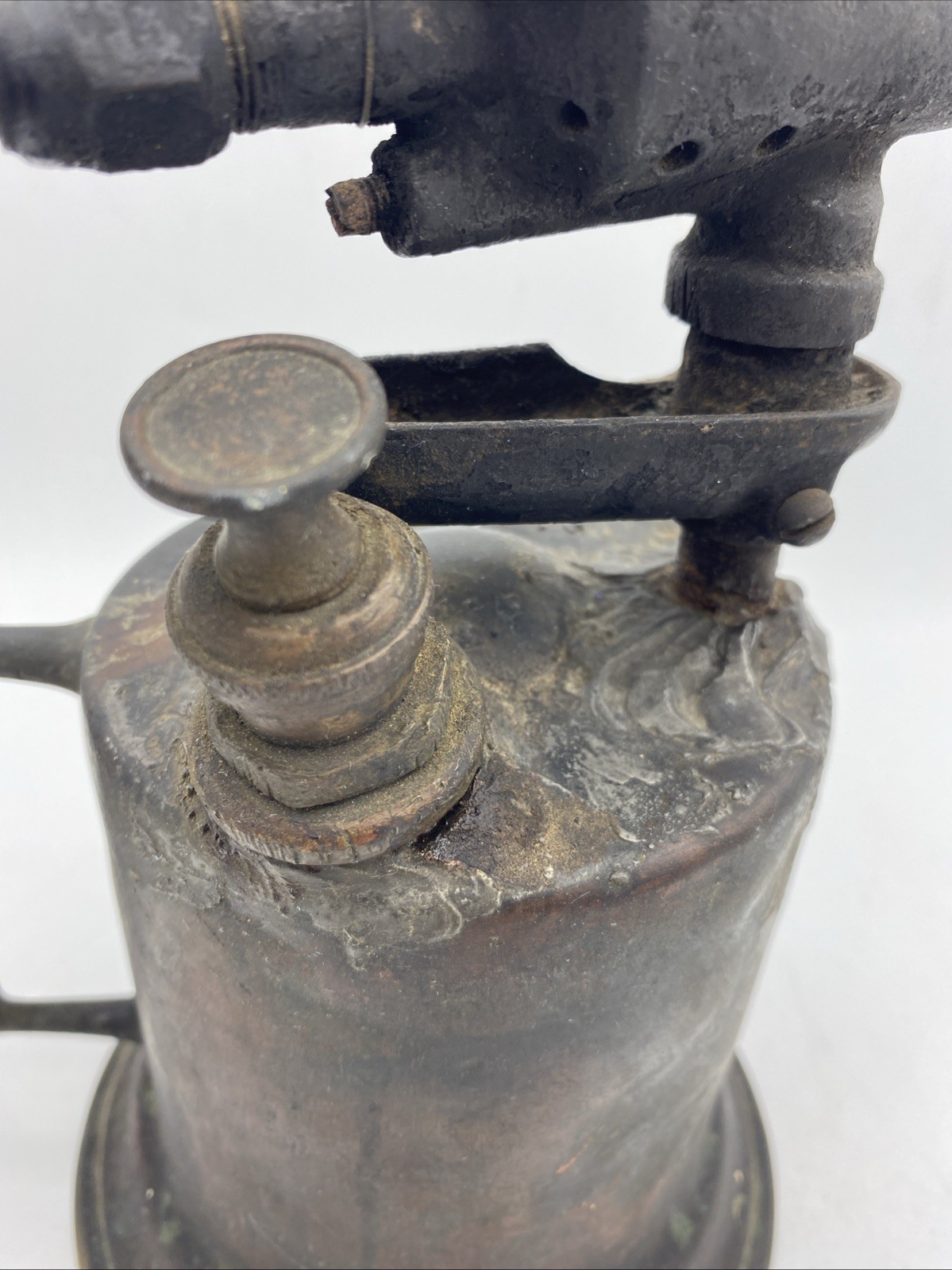 Antique Metal Blow Torch Tool