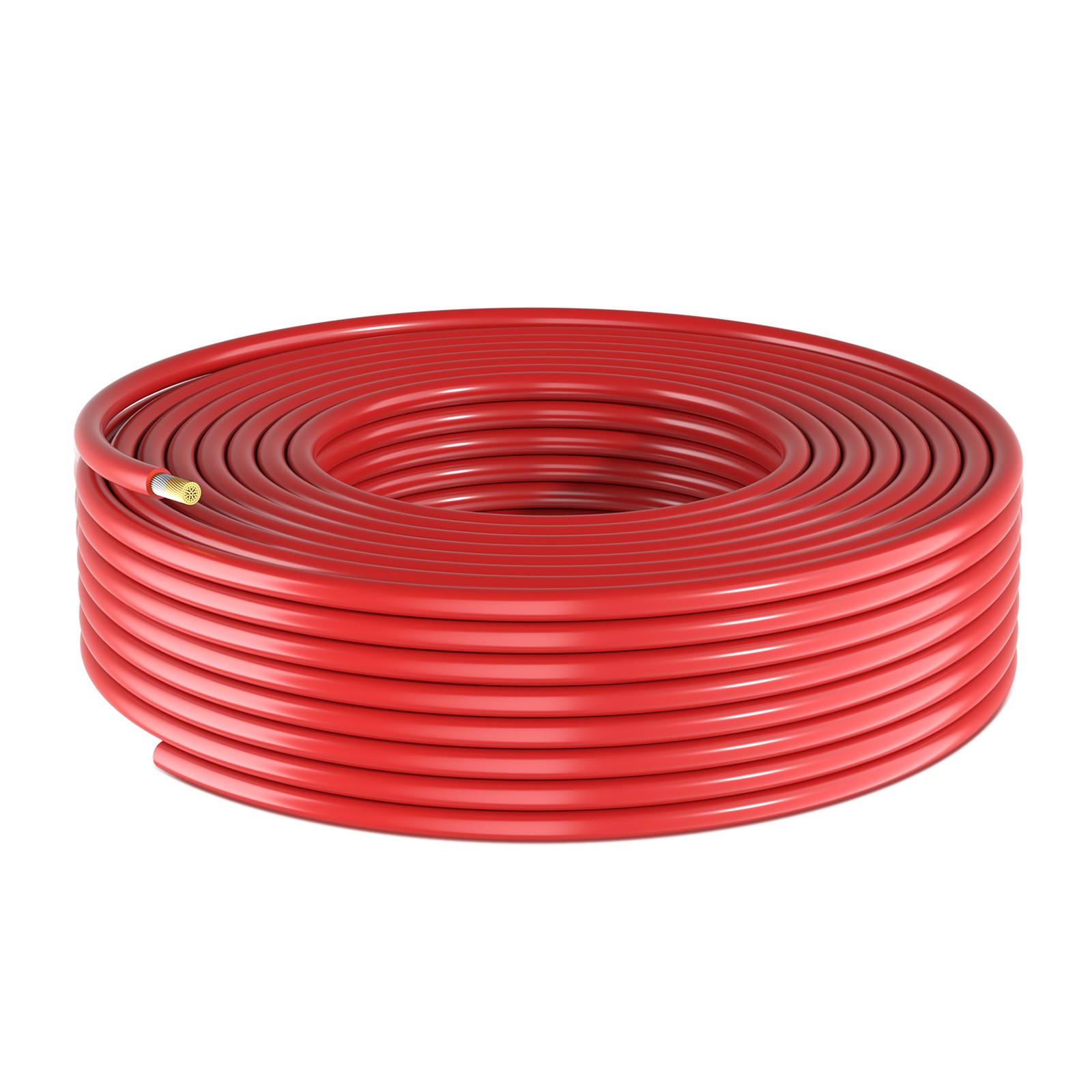 50 FT Solar Panel Extension Wire Black & Red 10 AWG Tinned Copper Wire
