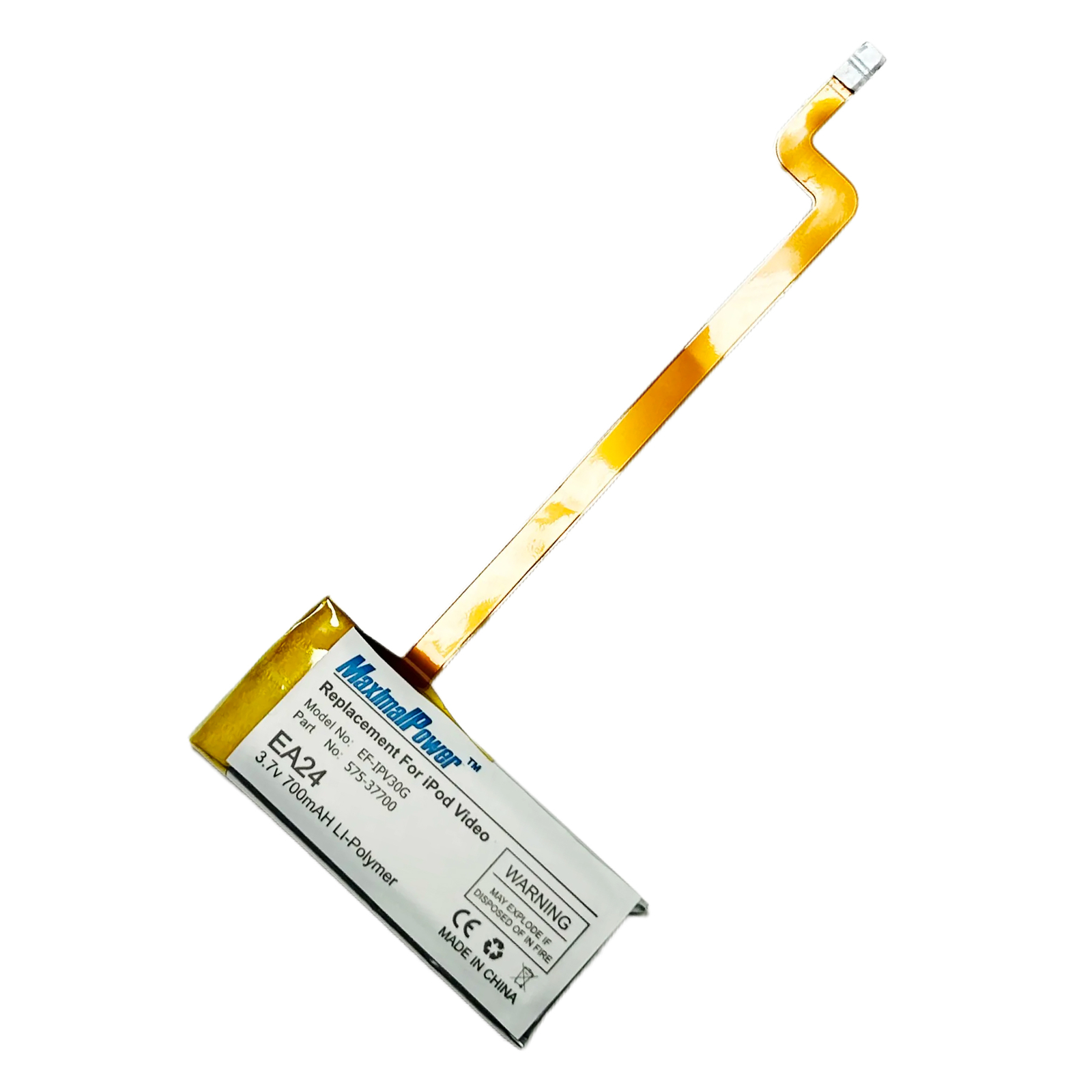 Replacement Battery Kit for iPod Video 30 GB -Silver with tool