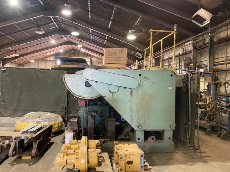 40000 LB ARONSON "HD400A" VARI-SPEED WELDING POSITIONER - 84" Table - #TW363