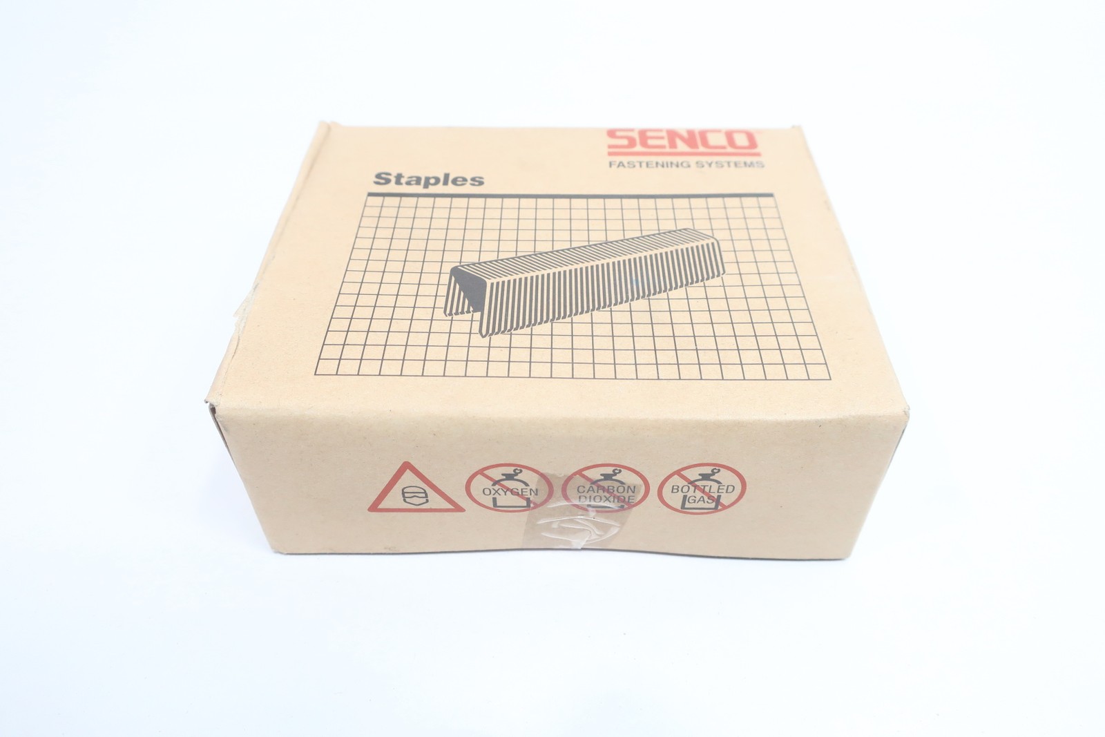Box Of 10,000 Senco F06BAA Galvanized Staples 1/2in X 3/8in