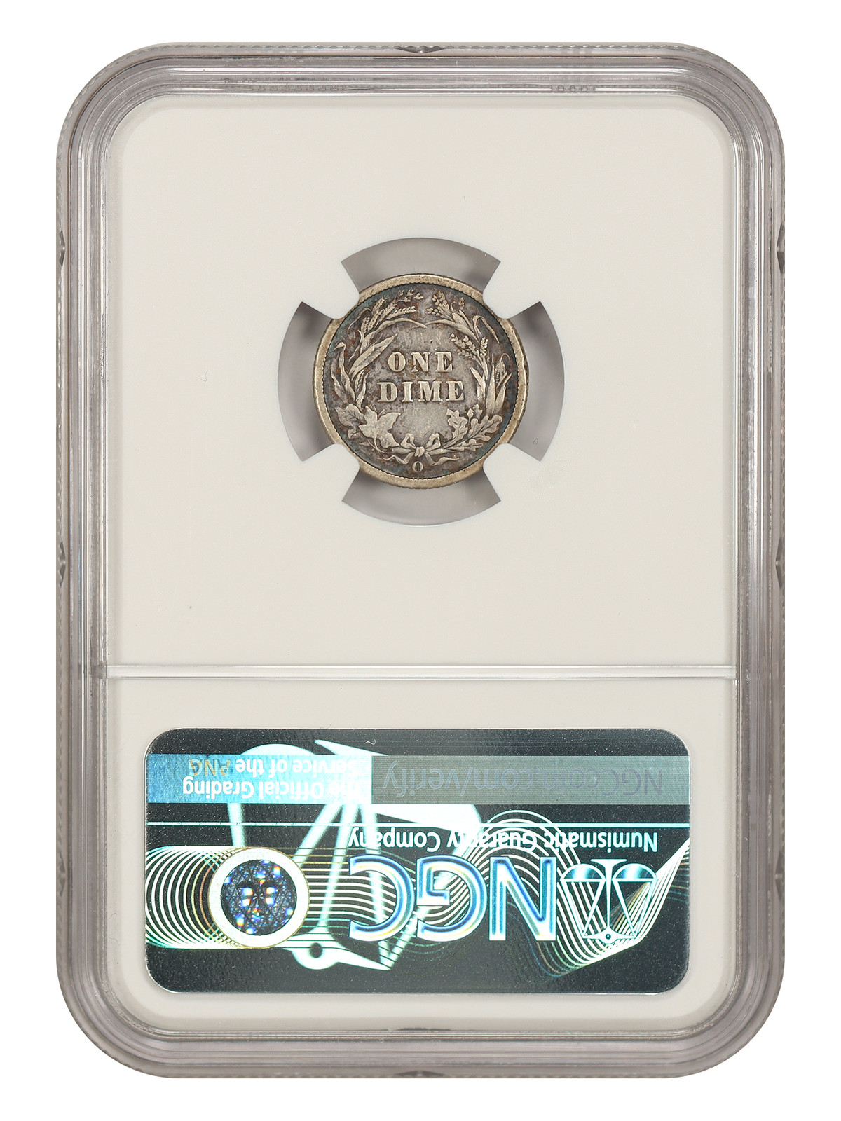 1899-O 10C NGC VF25 - Barber Dime
