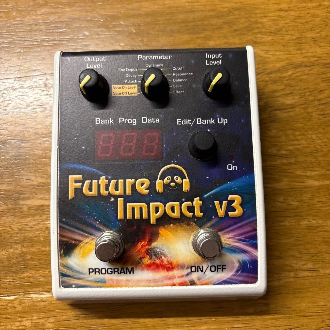 Future Impact v3 Bass Synthesizer Effector Pedal Advanced Digital Control Used