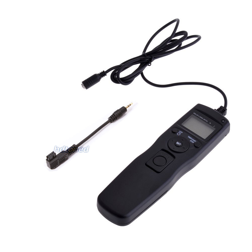 Timer Shutter Intervalometer Remote Control for Sony Alpha A350 A550 A580 A560