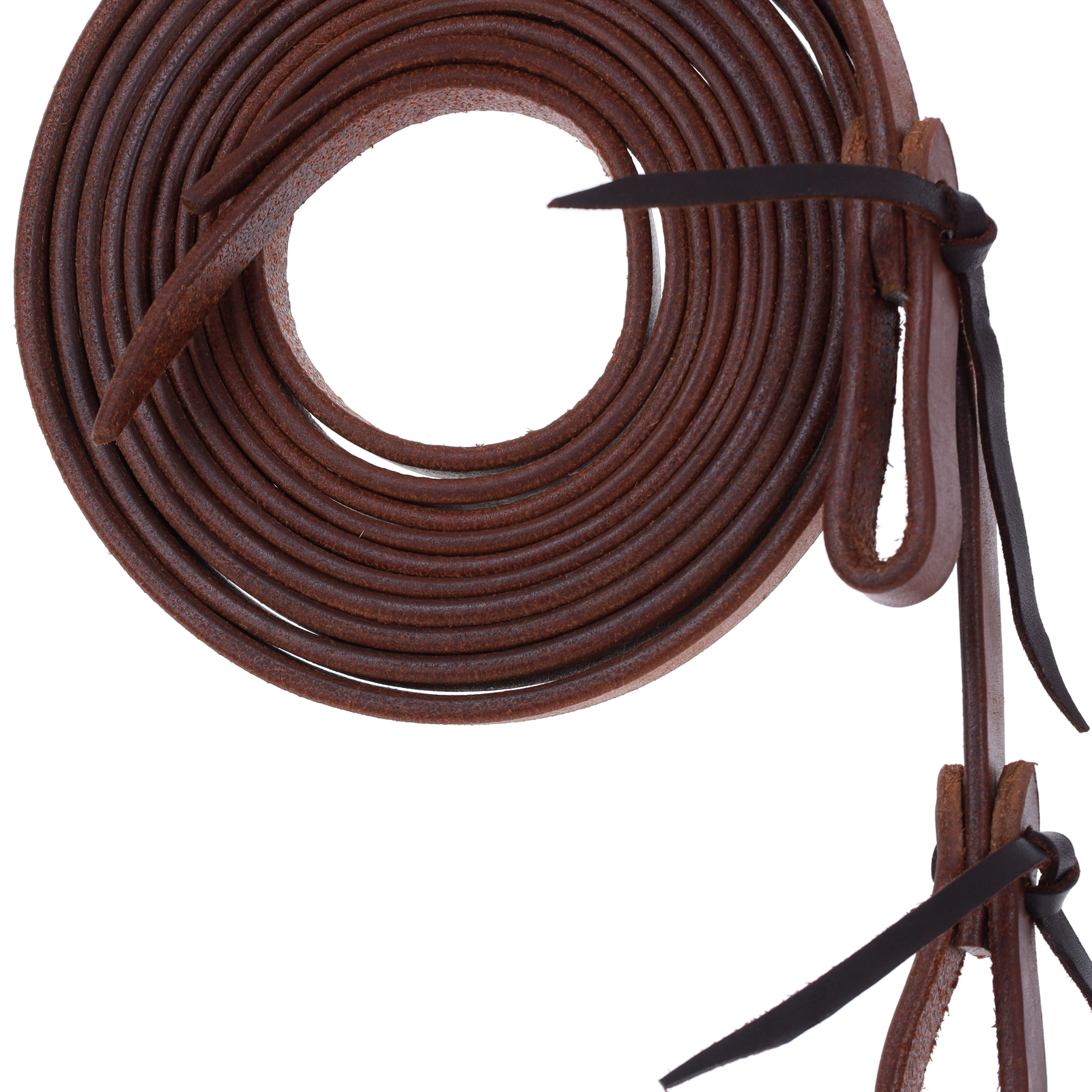 Showman 5/8" x 8' Oiled Harness Cow Leather Split Reins