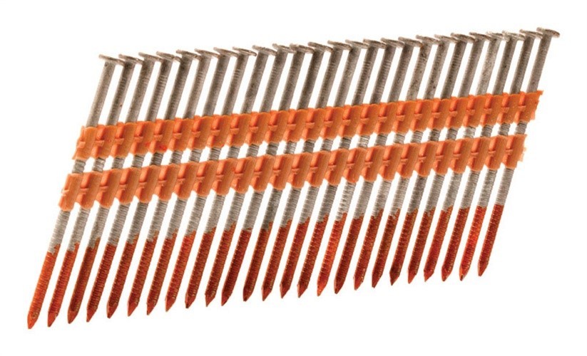 Metabo HPT 10302HPT Steel 21 Degree Round Head Framing Nails 0.12 Dia. x 3 L in.