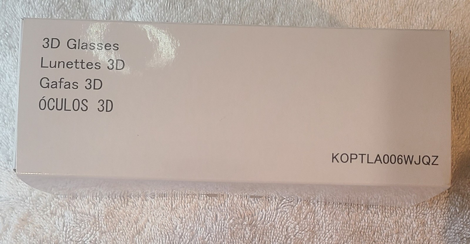 Sharp 3D Glasses, LUNETTES 3D KOPTLA004WJQZ.