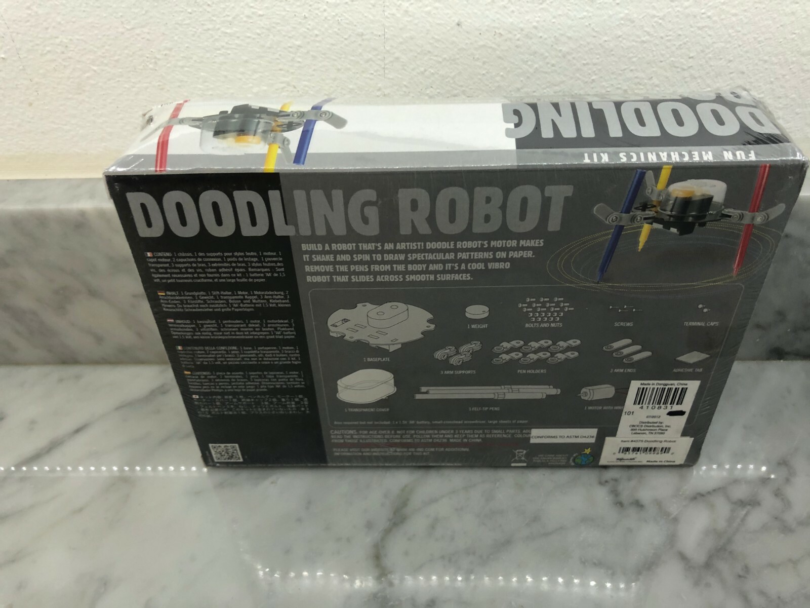 4M Doodling Robot Technology Robotics Experiment Science (BRAND NEW SEALED)
