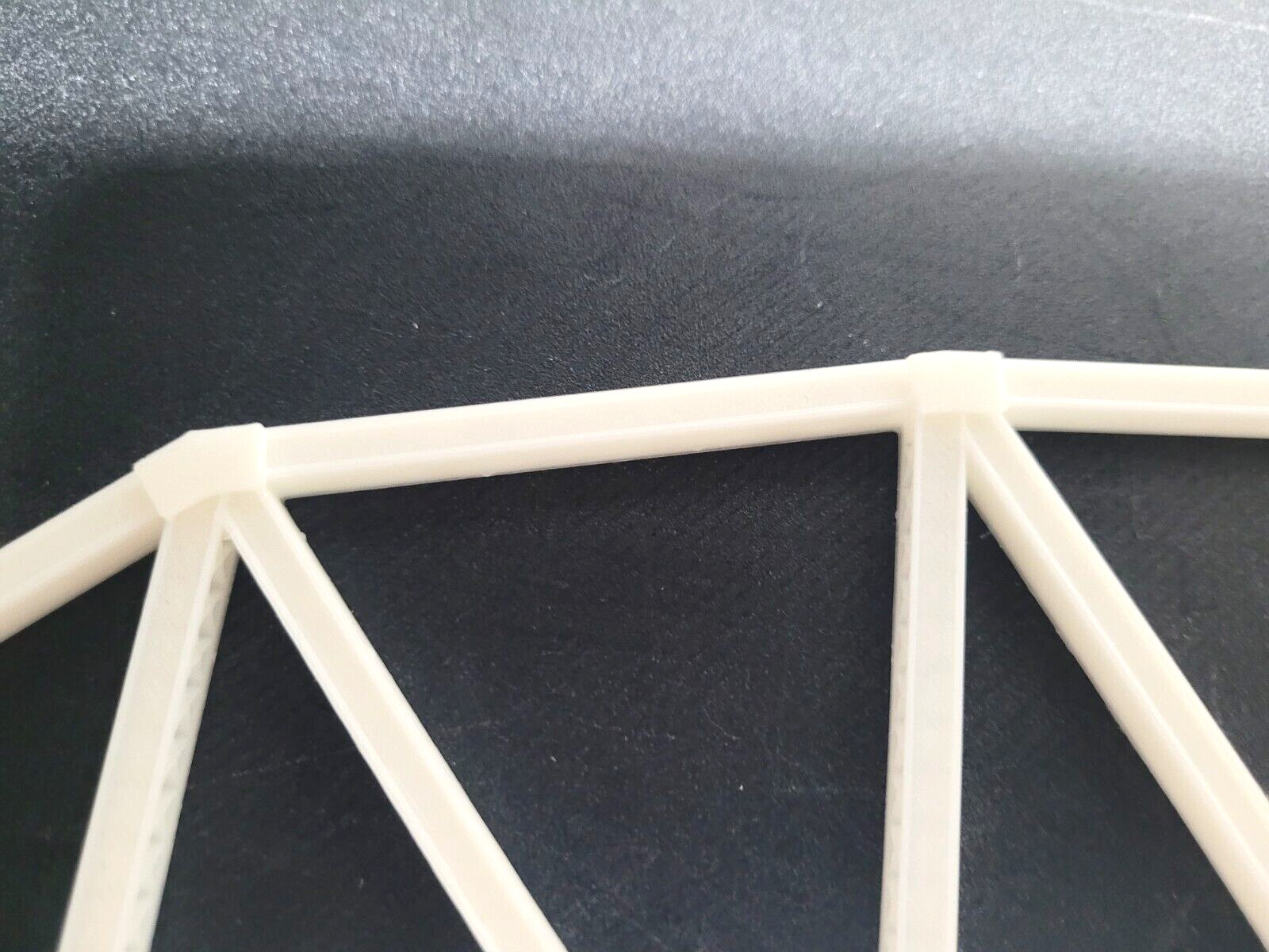 3D Printed 145 foot Double Track Arched Truss Bridge. S Scale