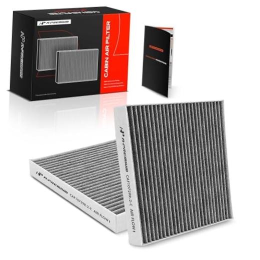 2-PC Cabin Air Filter with Activated Carbon Compatible with Chrysler 200,