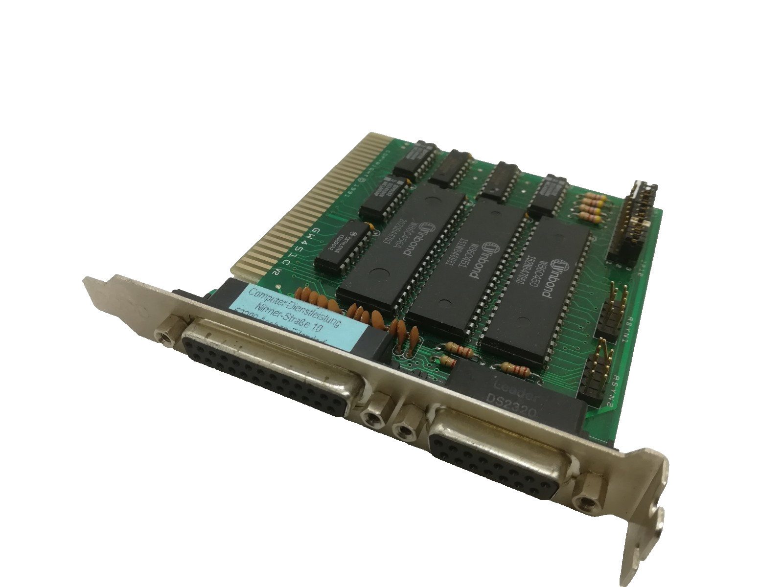 GOLDSTAR GW451C PARALLEL SERIAL MULTI I/O CONTROLLER 8-Bit ISA #GK14207