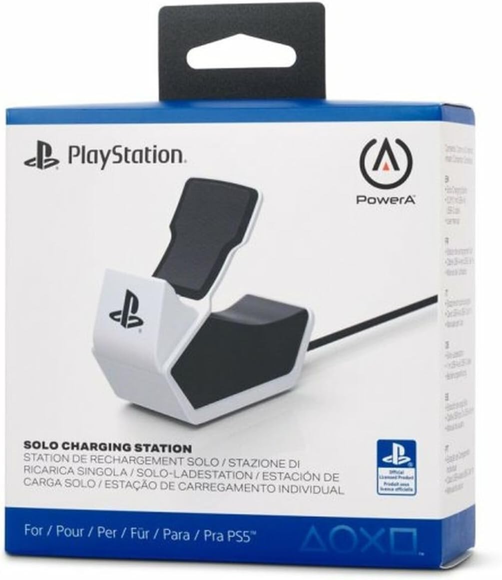 Solo Charging Station for DualSense Wireless Controllers - White