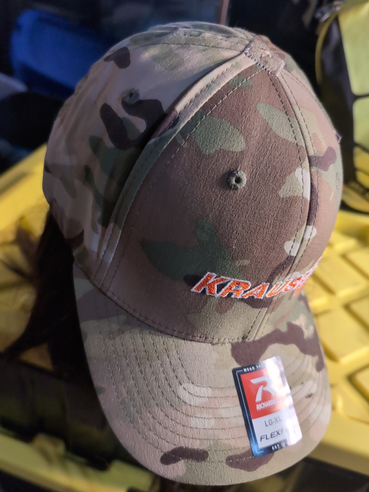 Flexfit Hat Cap Large-Extra Large Camo Camouflage Richardson Krause's Market