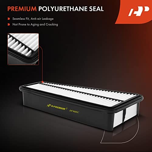 2-PC Engine & Cabin Air Filter with Activated Carbon Compatible with Toyota