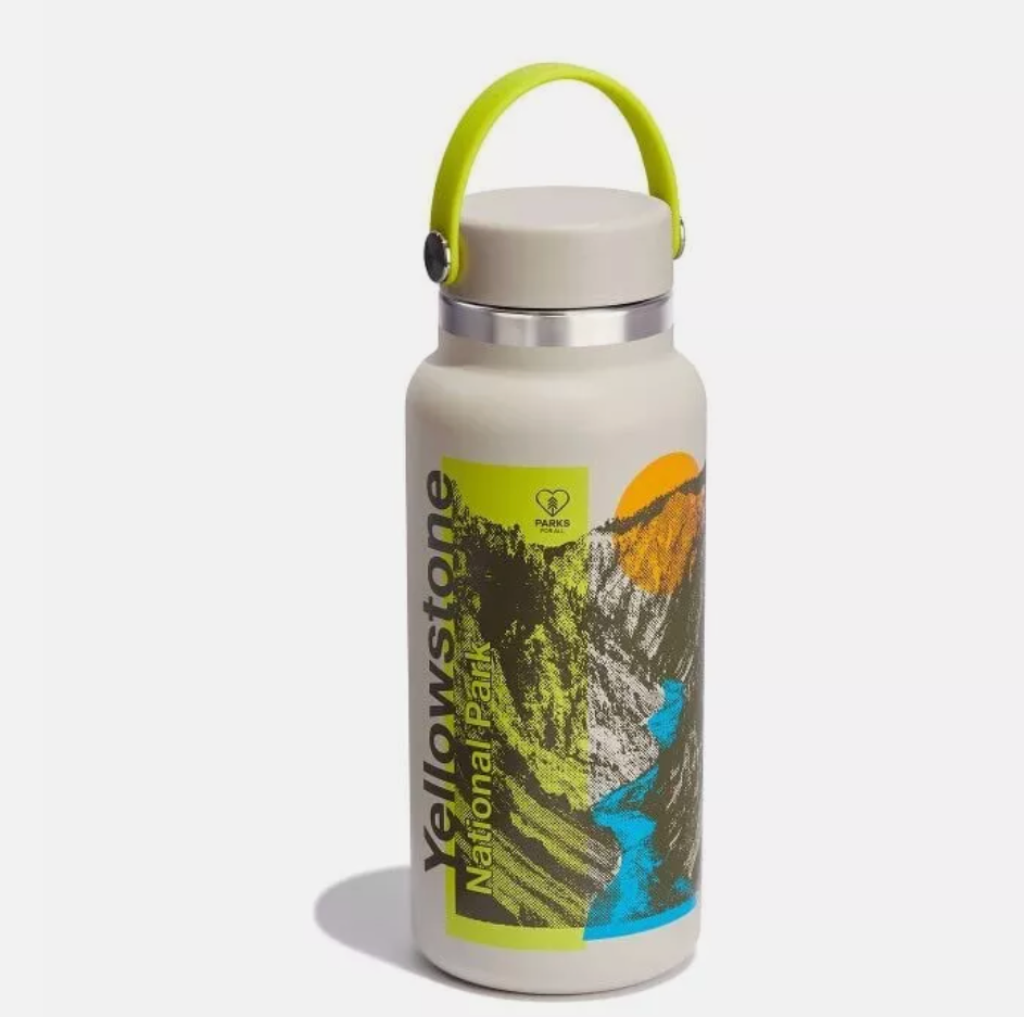 Hydro Flask Yellowstone National Park Limited Edition 32oz water bottle New
