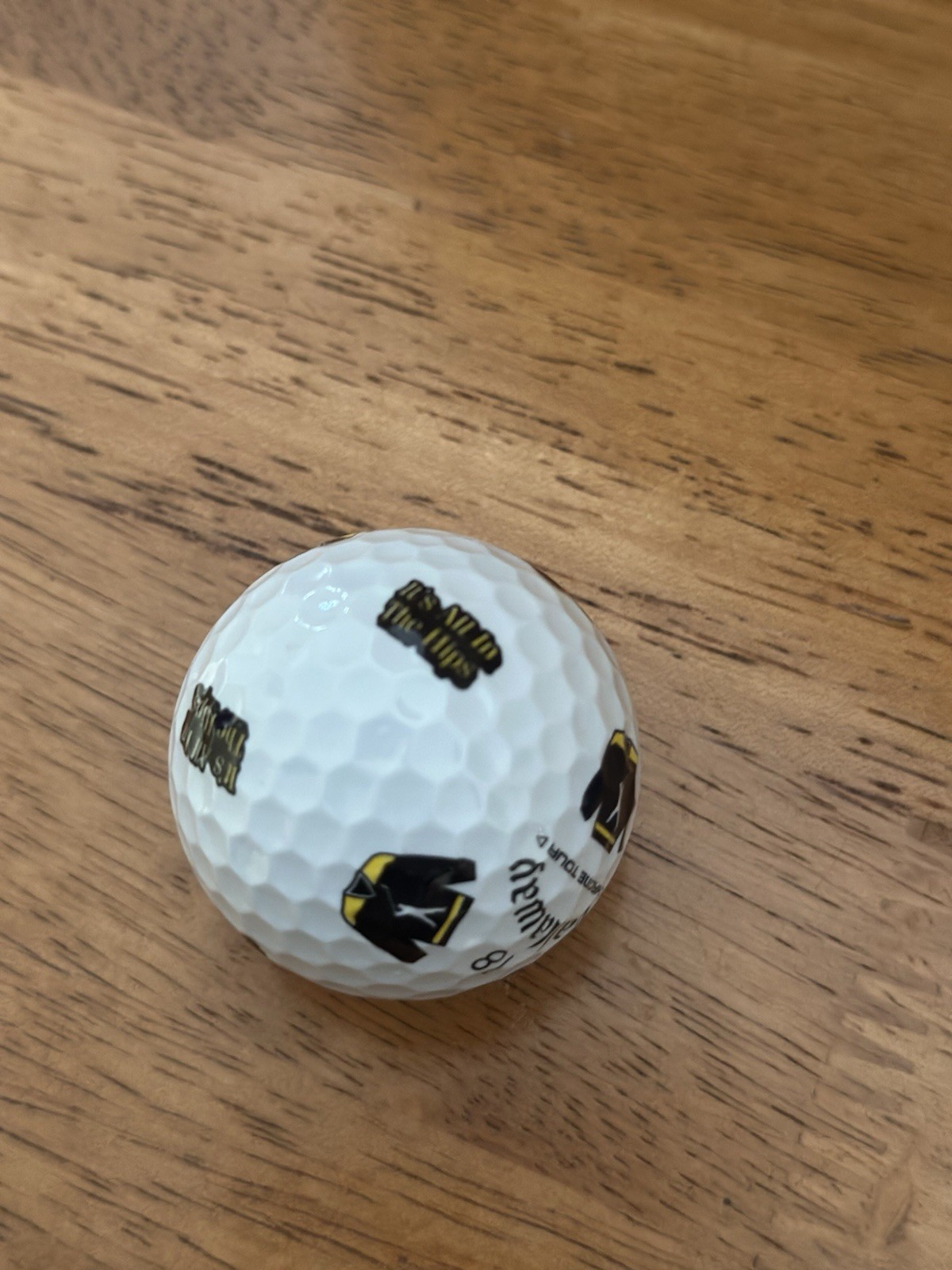 HAPPY GILMORE 2 CALLAWAY SLEEVE OF 3 (1 BALL FROM EACH LIMITED EDITION)!!!