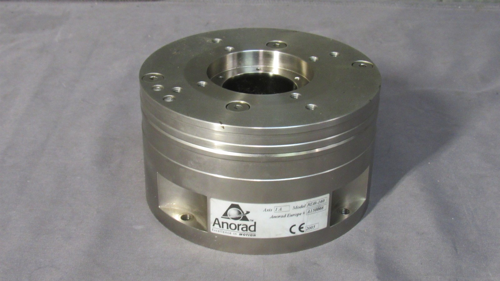 ANORAD RDR-160 6-3/16" 180° Direct Drive Rotary Positioning Stage