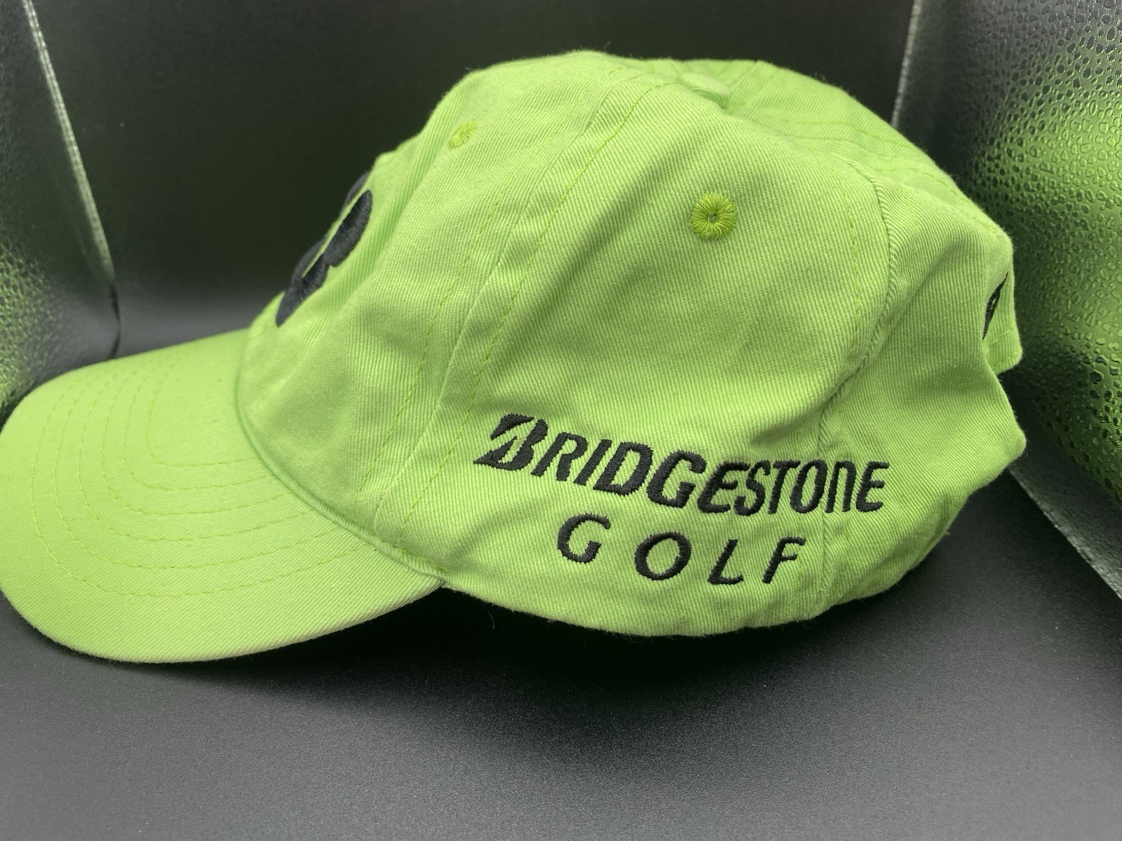Bridgestone Green Adjustable Golf Hat