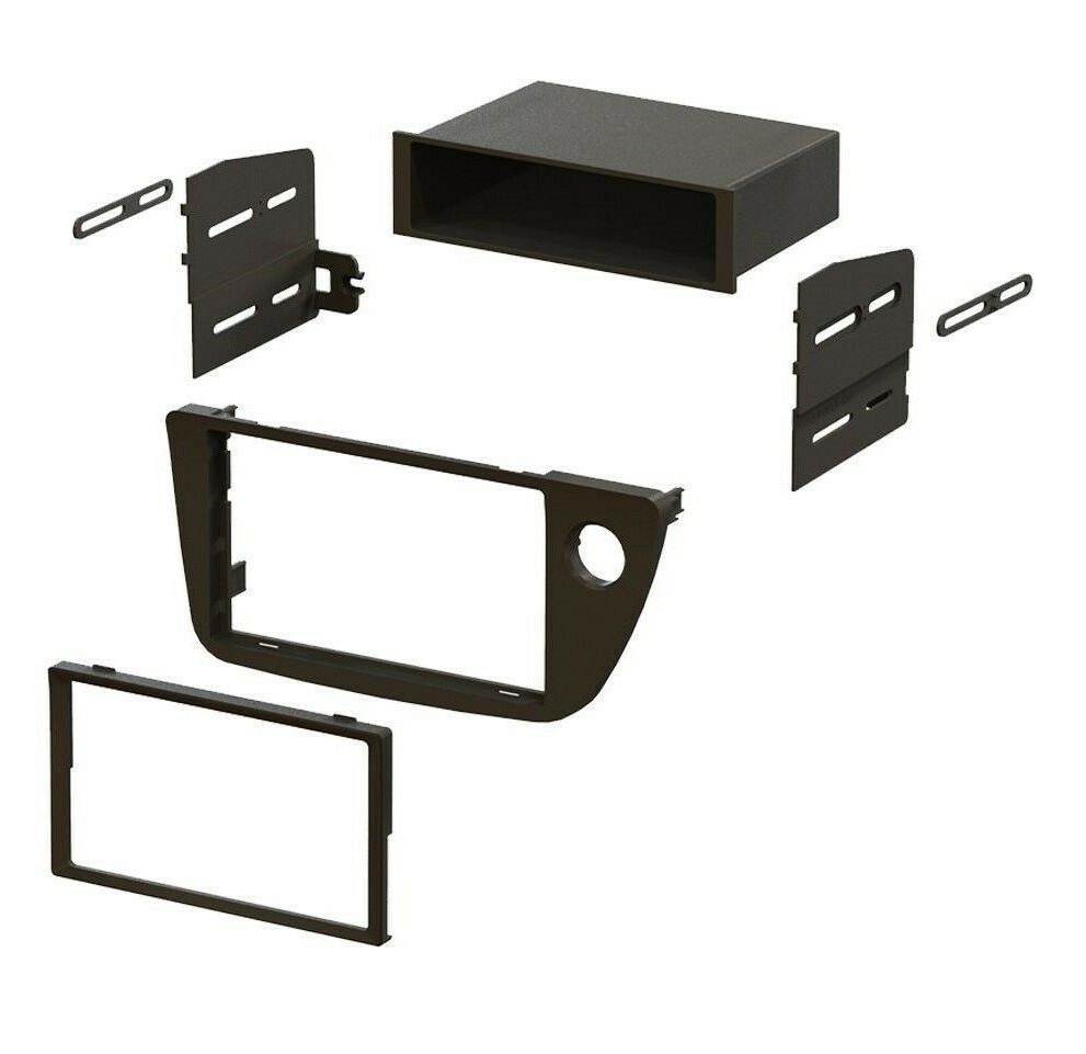 Single or Double DIN Car Radio Dash Install Kit with Pocket for 2002-2006 RSX