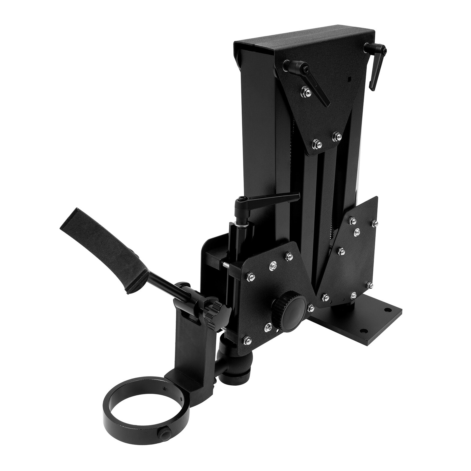 Multi-directional 77mm Jewelry Microscope Stand Inlaid Stand Aluminum Alloy Good