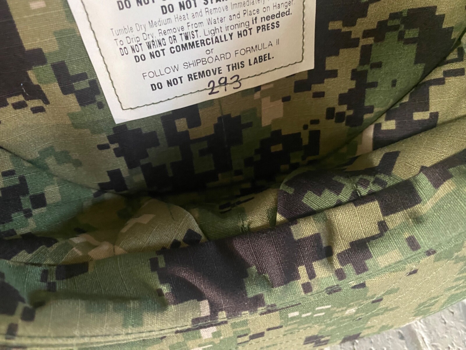 Cap, US Navy, Working Type III