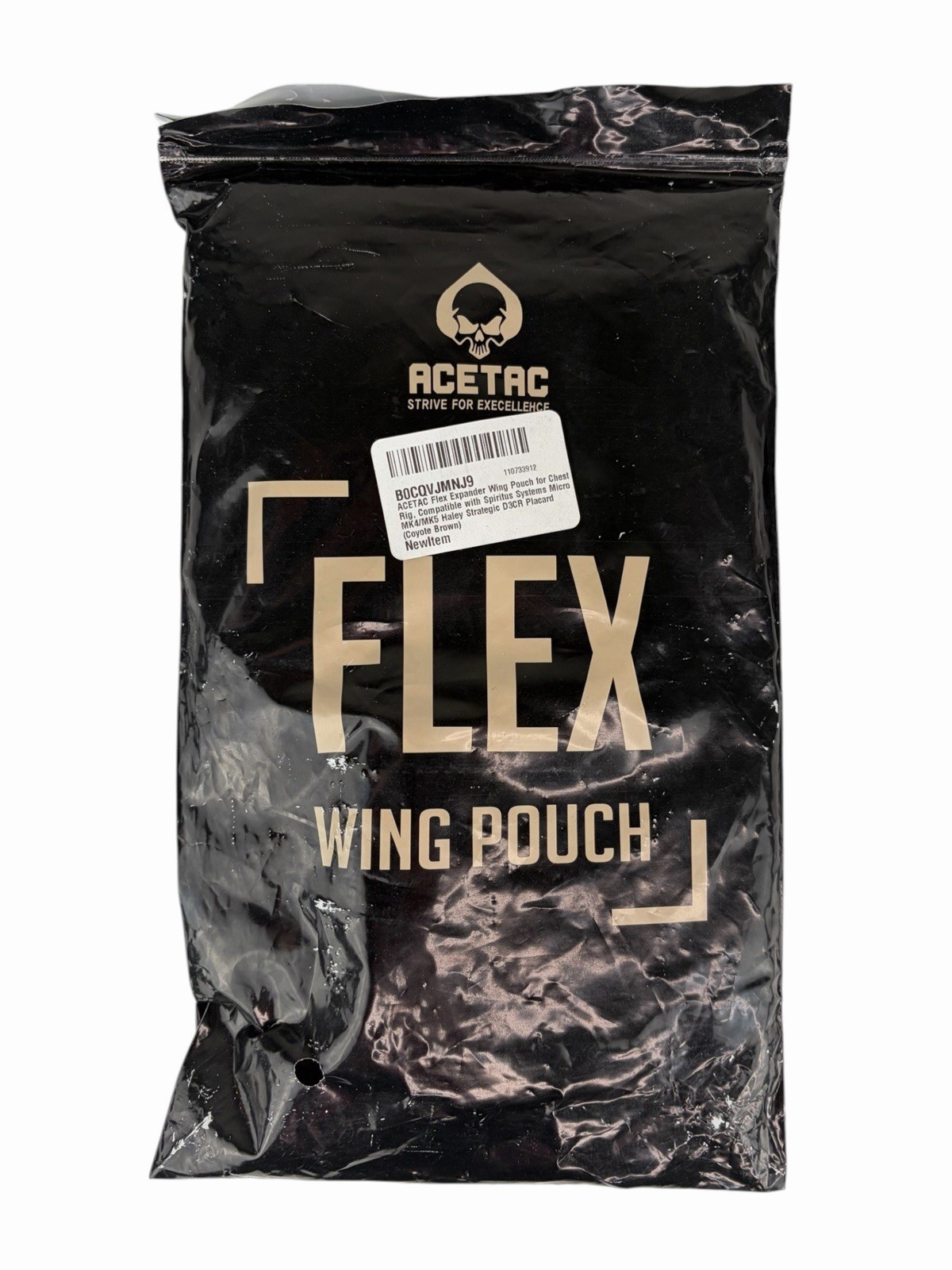 ACETAC FLEX Expander Wing Pouch for Chest Rig Coyote Brown Tactical NEW SEALED