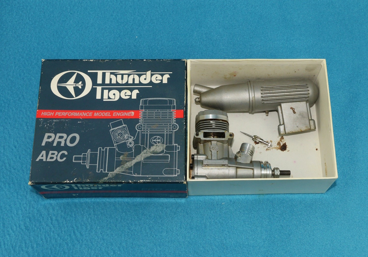 RC Model Thunder Tiger Pro ABC Model Airplane Engine Motor #9100 PRO 46