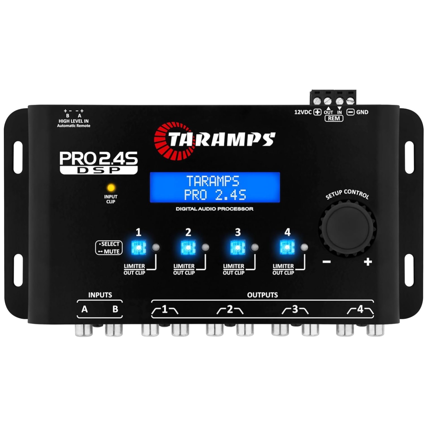 Digital Signal Processor with 12 Preset Equalizers/`