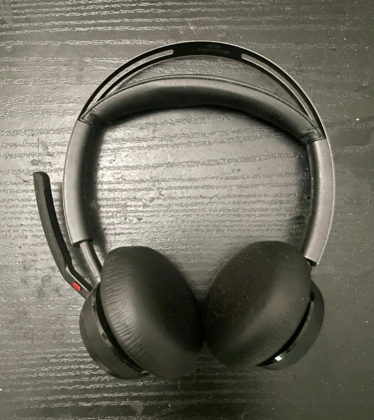 Poly Voyager Focus 2 Wireless Noise Cancelling On-Ear Headset w/Charging Stand