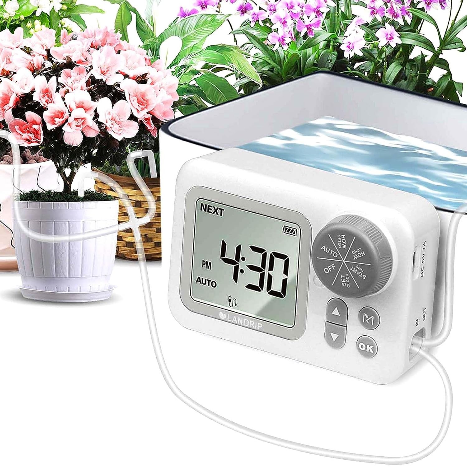 Automatic Watering System, 15 Potted Indoor Houseplants Support Plant Waterer，e