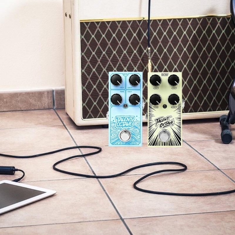 Octave Electric Guitar Effect Pedal For Quick Knob Adjustment Enduring