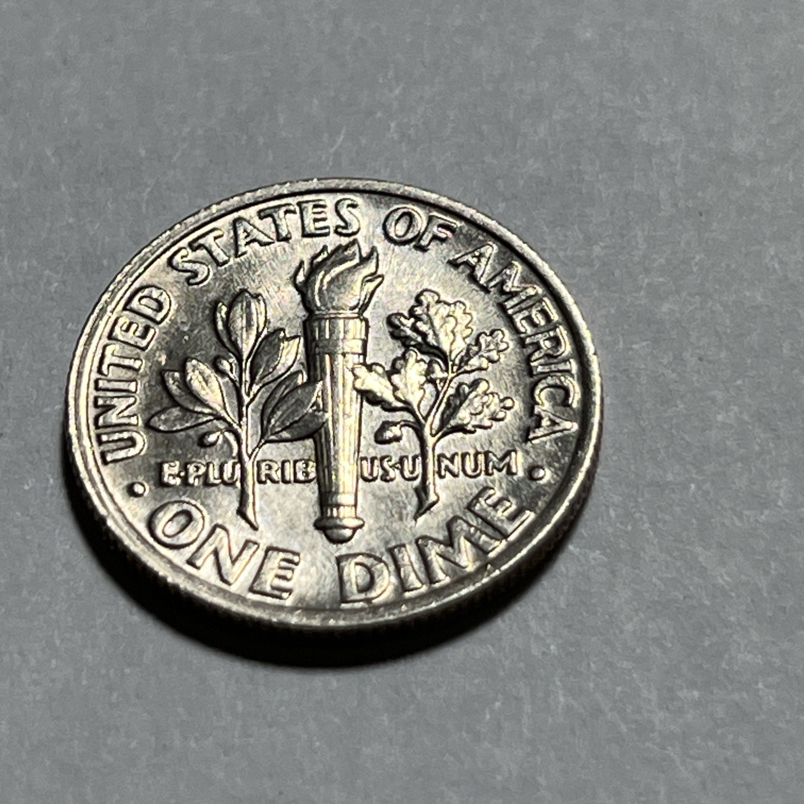 1988 P Roosevelt Dime Errors Strike Through Grease DDO Uncirculated #4