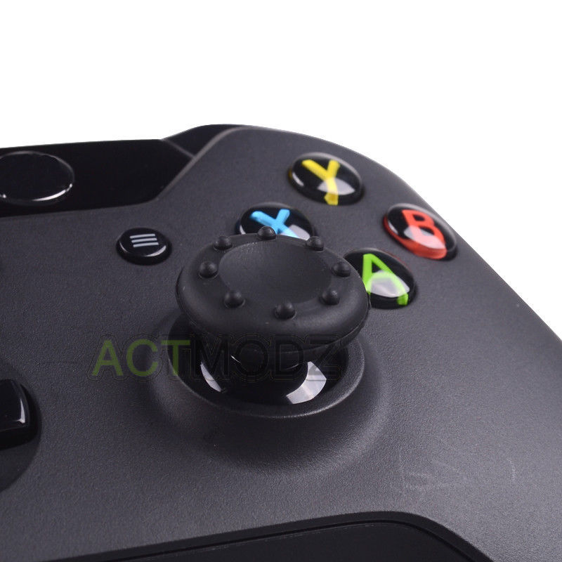 20pcs Controller Rubber Joystick Thumbstick Grip Cap for PS4 PS3 XBOX 360 Black