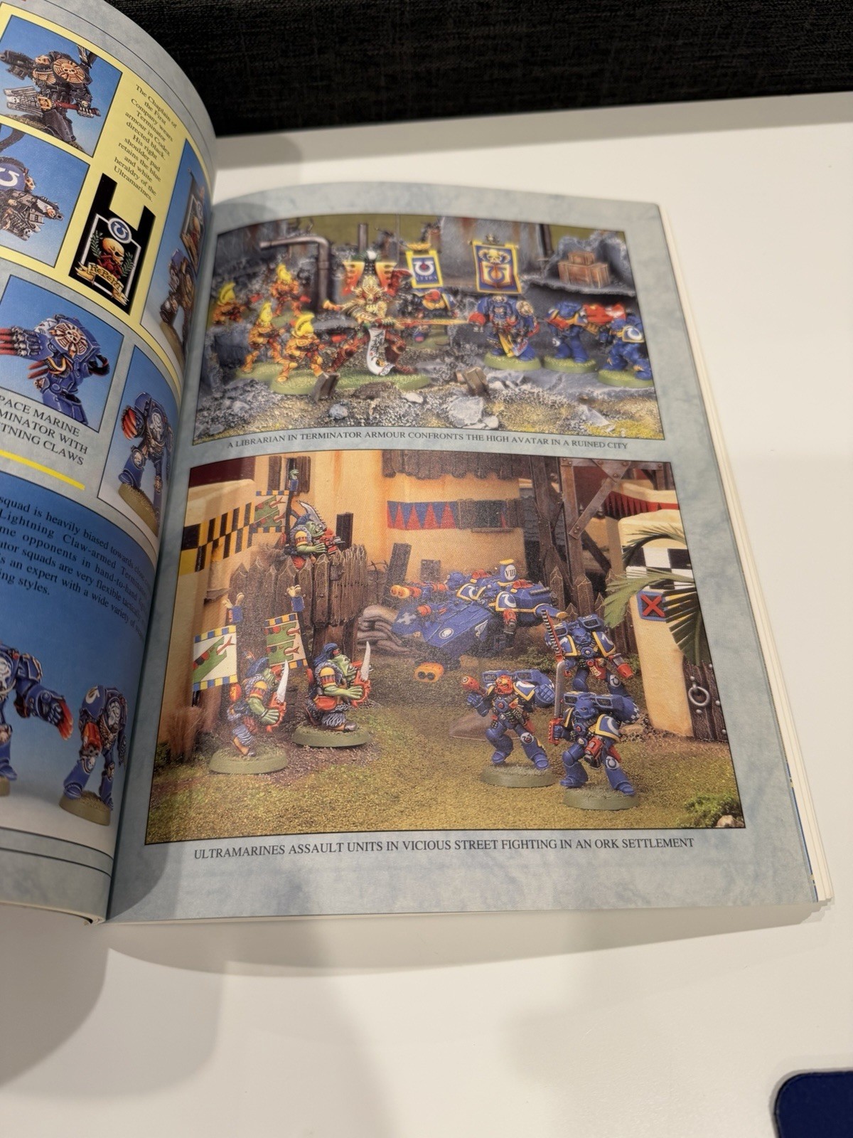 Games Workshop Warhammer 40k Ultramarines Codex 2nd Edition 1994 USED RARE OOP