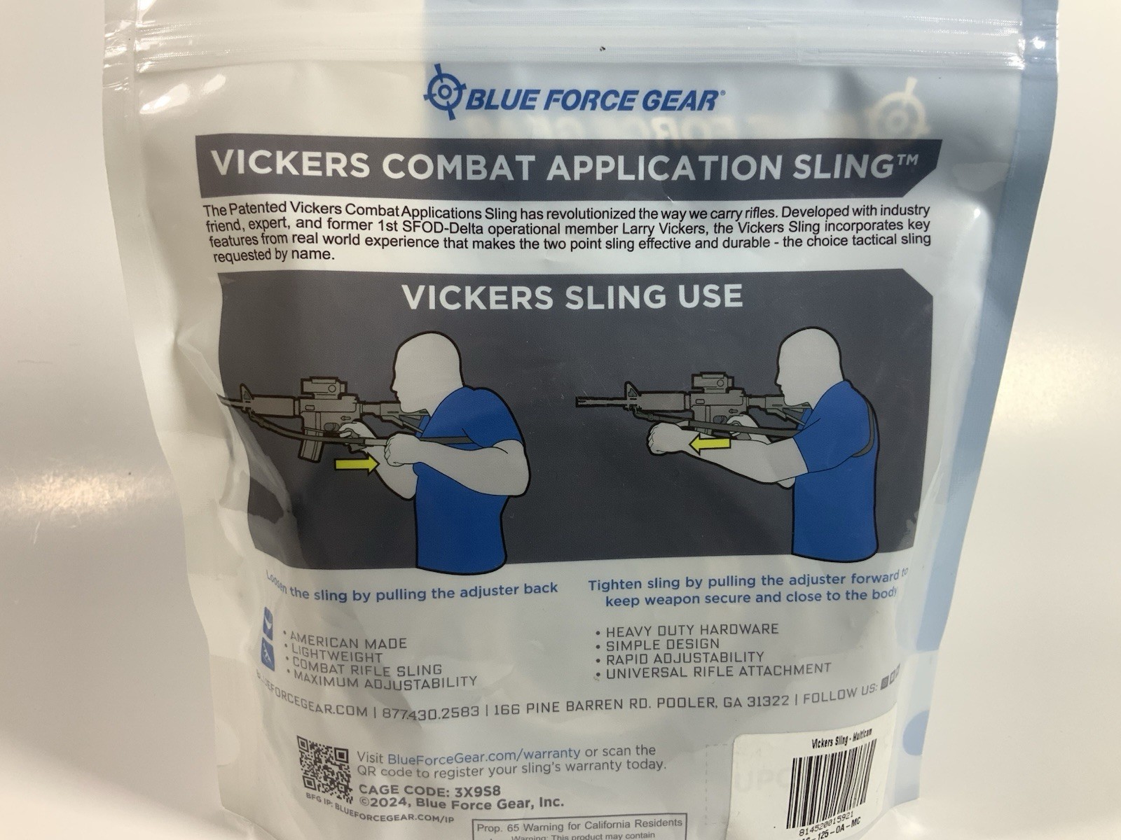 Blue Force Gear Vickers Sling 2-Point Combat Sling - MultiCam - VCAS-125-OA-MC