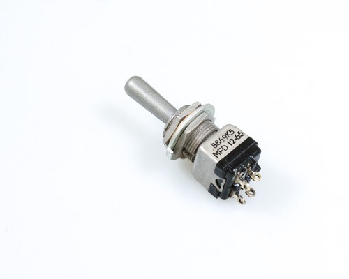 8869K5 C-H Miniature Toggle Switch DPST On-Off 5A 28V